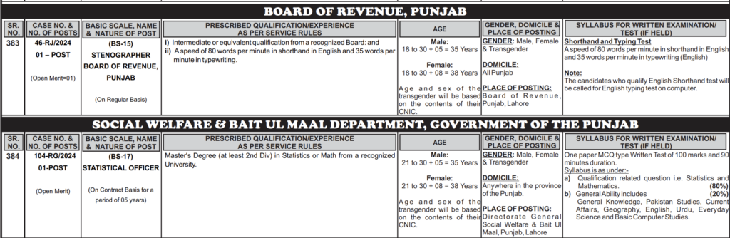 Stenographer Job